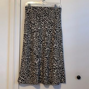 Loft petite maxi skirt